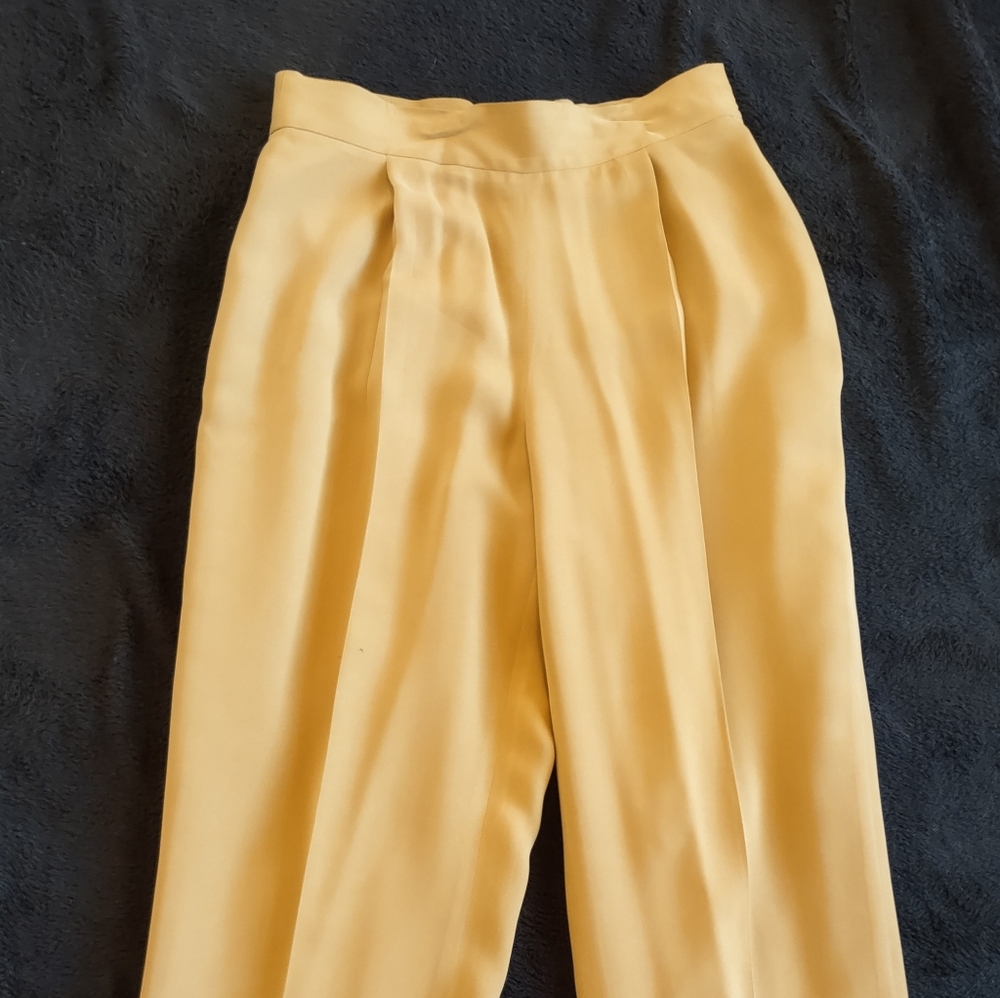 Claiborne Tan Petite Trousers